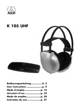 AKG Acoustics K 105 UHF User manual