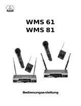 AKG Acoustics WMS 61 User manual