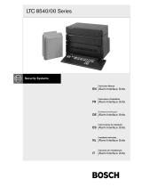 Bosch Appliances Appliances Home Security System LTC 8540/00 User manual