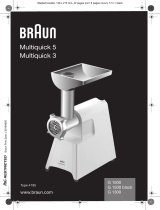 Braun Multiquick 5 G 1500 User manual