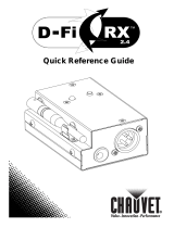 CHAUVET DJ Oven D-Fi 2.4 Rx User manual