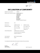 Garmin AiS 600 Blackbox Transceiver Declaration of conformity