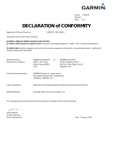 Garmin echoMAP 53dv Declaration of conformity
