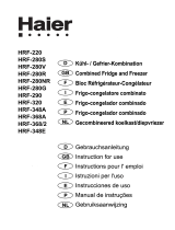 Haier HRF-280S User manual