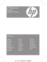 HP PhotoSmart E-Series User manual