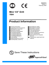 Ingersoll-Rand 7804 User manual