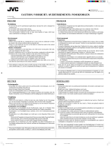 JVC KV-V8 Supplementary Manual