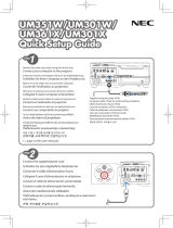 NEC NP-UM351W User manual
