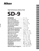 Nikon SD-9 User manual