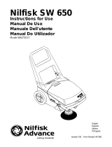 Nilfisk-Advance SW 650 User manual
