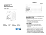 OK International DX-350 / 355 User manual
