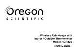 Oregon Scientific RGR126N User manual