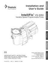 Pentair, Inc. INTELLIFLO VS-3050 User manual