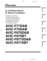Pioneer AVIC F77 DAB Owner's manual