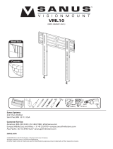 Sanus VML10 Owner's manual
