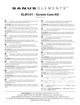 Sanus Systems SCREEN CARE KIT-ELM101 User manual