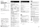 Sony LMP-H200 User manual