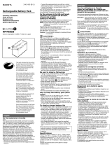 Sony InfoLITHIUM NP-F930 User manual
