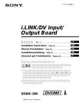 Sony DSBK-190 User manual