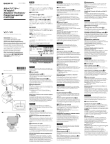 Sony VCT-TA1 User manual