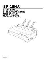 Star Micronics SF-15HA User manual