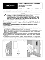 Toro RDR0160LVCE User manual