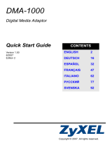 ZyXEL DMA-1000 User manual
