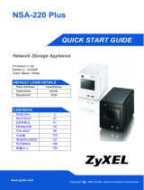 ZyXEL Communications NSA-220 Plus User manual