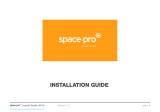 Space Pro US-REL-KIT-003-WT Installation guide