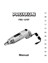 Proxxon FBS 12/EF User manual