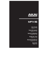 Akai Professional MPX16 Owner's manual