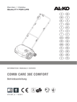 AL-KO 38 E Combi Care Electric Lawn Rake / Scarifier User manual