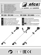Efco DS 240 T / DS 2400 T Owner's manual