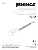 Beninca KT3 User guide