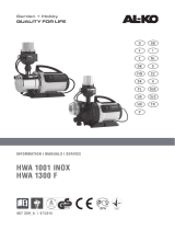 AL-KO HWA 1300 F , 5000 L/h, User manual