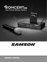 Samson Technologies Concert 288 User manual