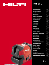 Hilti PM 2-L Operating instructions