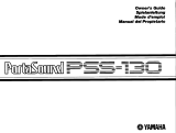 Yamaha PSS-130 Owner's manual