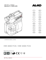 AL-KO Hauswasserwerk "HW 4500 FCS" User manual