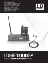 LD Sys­tems MEI 1000 G2 User manual