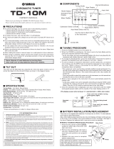 Yamaha TD-10M Owner's manual