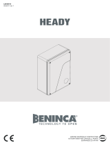 Beninca Heady Owner's manual
