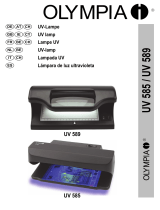 Olympia UV 585 Owner's manual