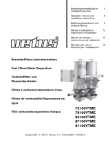 Vetus 75100VTME, 79100VTME, 87100VTME, 91100VTME Installation guide