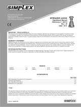 SimplexS3A Spreader Jack - 54213 B