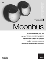 Nice Automation Moonbus MOFB & MOFOB Owner's manual