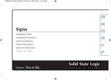 Solid State Logic Sigma Delta Installation guide