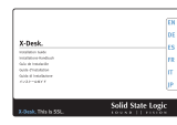 Solid State Logic X-Desk Installation guide