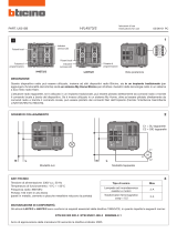 Bticino L4573/2 Operating instructions