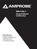 Amprobe SM-CAL1 Sound Meter Calibrator User manual